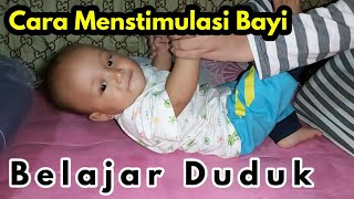 Cara MELATIH BAYI DUDUK Usia 6 Bulan