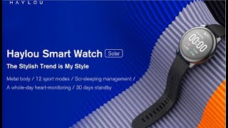 Xiaomi Haylou Solar Round Watch Global