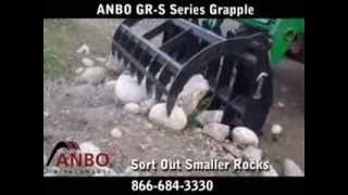 ANBO Grapple Moves rocks from farmers field