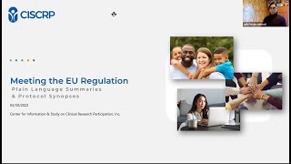 Meeting the EU Regulation: Plain Language Summaries & Protocol Synopses