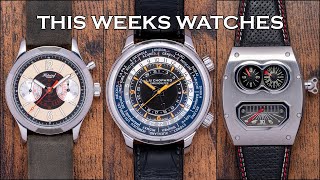 This Weeks Watches - Chopard GMT, Habring2, Azimuth Mr. Roboto, Louis Erard, Tudor & More [EP140]