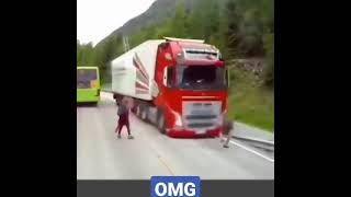 Volvo Bus vs Children #volvo #shorts