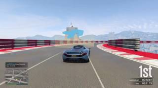 GTA 5 Online - Downtown Loop Pole Position Clean Victory