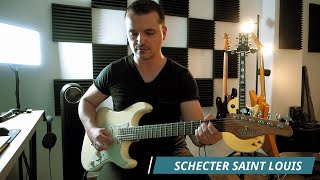 NEW GUITAR IN STUDIO : SCHECTER SAINT LOUIS !