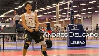 Andres Delgado - Incredible Volleyball Libero #HD