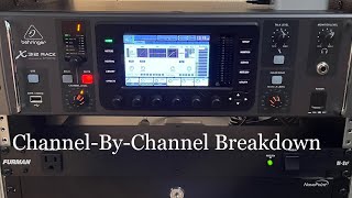 A Channel-By-Channel Breakdown of The Behringer X32 Rack