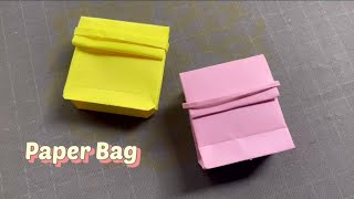 Easy Paper Bag With Easy Tip ~ How to make Paper Bag