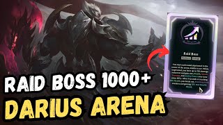 RAID BOSS 1000+DAMAGE DARIUS Arena 2v2v2v2 League of Legends