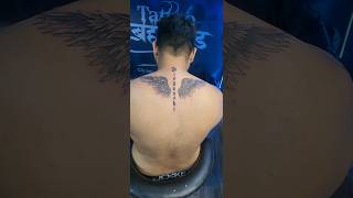 #tattoo #trending #viral #video #tattooartist #wingstattoo #backtattoo