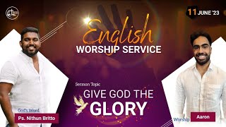 BNLCF - Sunday English Service - 11th June 2023