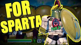 FOR SPARTA! Warlord Roblox The Victory Of Sparta