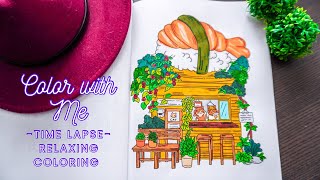 Sushi House -Time Lapse Coloring