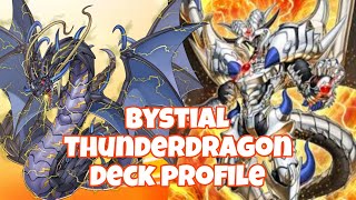 Bystial Thunder dragon deck profile 🔥 | #Alfreduelist #Yugioh