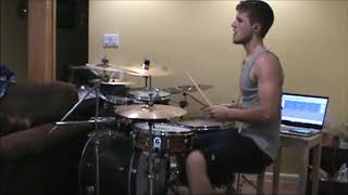 Kevin Corkran - The Tony Danza Tapdance Extravaganza - Rudy x3 (DRUM COVER)