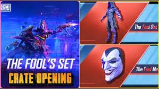 ₹15000UC FOOL CRATE OPENING | FOOL SET/M416 FOOL CRATE OPE NING | FREE FOOL SET BGMI/PUBG MOBILE