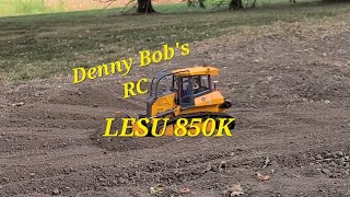 1/14 SCALE RC CONSTRUCTION EQUIPMENT LESU 850K RC DOZER PUT TO WORK