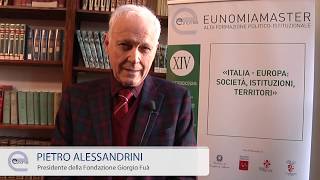 Eunomiamaster 2019. Pietro Alessandrini: gli italiani sopravvalutano i vincoli europei