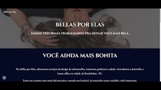 Site: Bellas por Elas (bellasporelas.com.br) - por Aline Meira