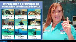 Especialidades de buceo PADI