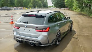 Supercars Accelerating in Rain, POWERSLIDES! 900HP M3 G81, GT63S Fail, F12, Huracan EVO, M5 E60..