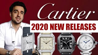 2020 Cartier Releases | Cartier Pasha, Asymetrique, Santos Dumont, Santos ADLC