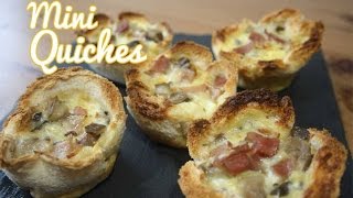 QUICHE CASERA | MINI QUICHES