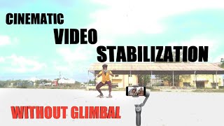 How to stabilize video in mobile||cinematic video stabilization||kiran ssk||how to make stabilize