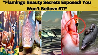 Flamingo Beauty Secrets Exposed! You Won't Believe #7! #animals #trendingshorts #shortsfeed