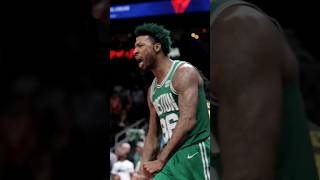 Marcus Smart Dunks over Bogdanovic!