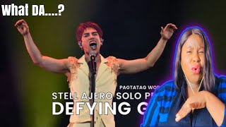 IM SPEECHLESS! Stell Ajero “ Defying Gravity “ SOLO Performance PAGTATAG | World Tour Day 2 REACTION