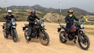 Royal Enfield Himalayan 450 - Sardinia press launch - behind the scenes footage