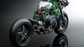 2016 NEW KAWASAKI H2 & H2R special edition, studio photos and presentation...