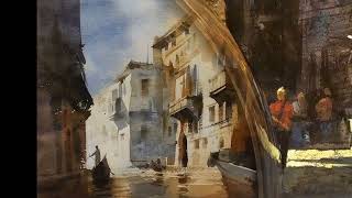 CHIEN CHUNG WEI  Watercolor painting  502