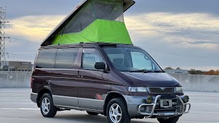 1995 Mazda Bongo Friendee Pop up camper walk-around