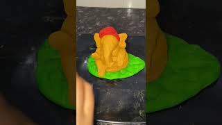 eco friendly ganpati making | turmeric ganesha idol