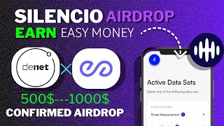 Silencio Airdrop | Depin confirmed crypto Airdrops | Silencio App withdrawal