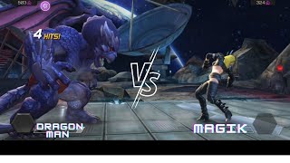 Dragon Man vs Magik | Marvel Contest of Champions