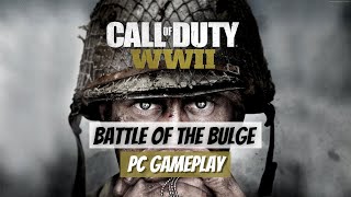 Call of Duty: WWII | Battle of the Bulge | PC Gameplay