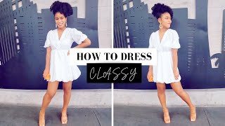 How To Dress Classy and Elegant 😍 | Tips For Looking Polished | Boss UP In Your Appearance