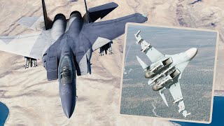 Release The Flanker (F-15C vs SU-27) DCS Combat Exercises