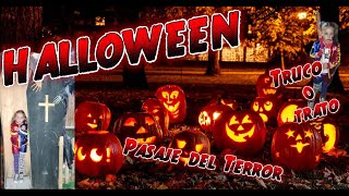 ¿TE ATREVES A ACOMPAÑARNOS EN EL PASAJE DEL TERROR?  #trucootrato  #halloween