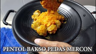 PENTOL BAKSO PEDAS MERCON