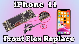 iPhone 11 Front Flex Connector replace, iphone 11 connector replacement / noor telecom