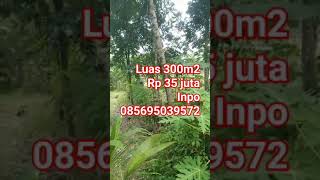 jual cepat luas 300m2, Rp 35 juta , Jonggol Bogor timur #tanahdibogor #bogortimur