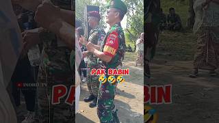 Pak Babin,, Rindu Siapa ⁉️🤣🤣🤣 #shorts #shortsfeed #shortvideo #army #babinsatniad #fyp