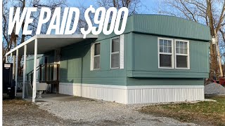 $900 Mobile Home Brought back to LIFE