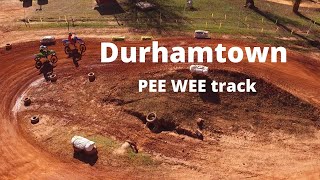 Durhamtown PEE WEE track. Kids on dirt bikes, SSR 125, YZ 80