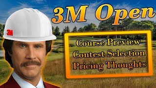 3M Open | Breakdown Hoedown | Initial Pricing | Contest Selection | DraftKings Strategy