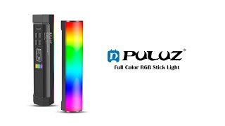 PULUZ 17cm Photo Handheld Full Color RGB Stick Light Magnetic LED Fill Light