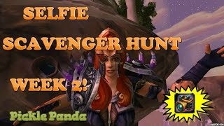 BLIZZARD SELFIE SCAVENGER HUNT: WEEK 2-World of Warcraft